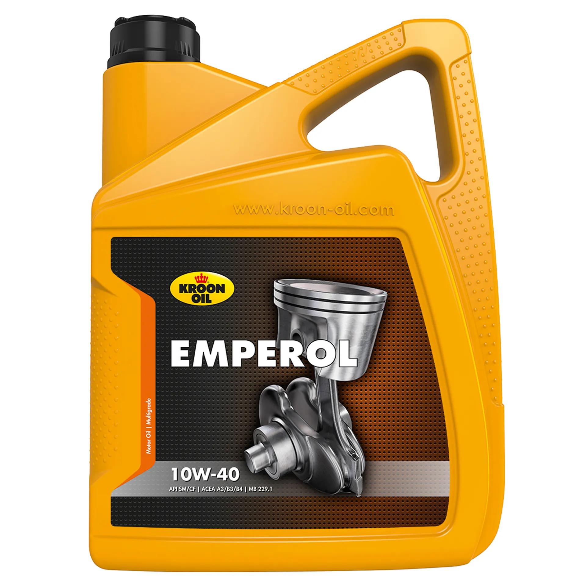 Kroon-oil  motorolie Emperol 10W-40 5L  Geel main product image