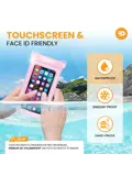 Drivv. Waterdicht Telefoonhoesje - 6.8" Roze