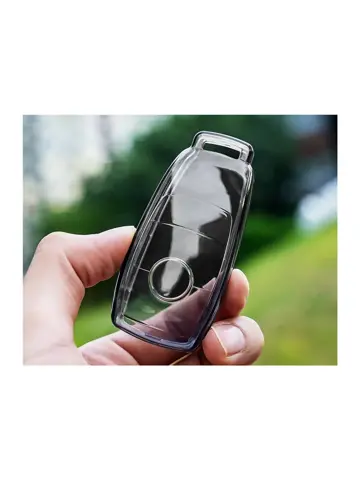 TPU Sleutelhoesje voor Mercedes clear 24