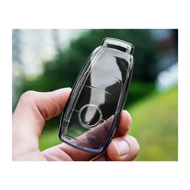 TPU Sleutelhoesje voor Mercedes clear 24