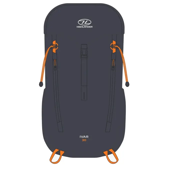 Highlander Outdoor rugzak Ivar heren 30L