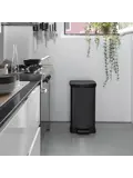 Curver Decobin Prullenbak - 50L - Zwart