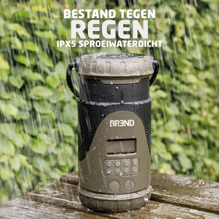 BR-2245 Campingradio met Lantaarn