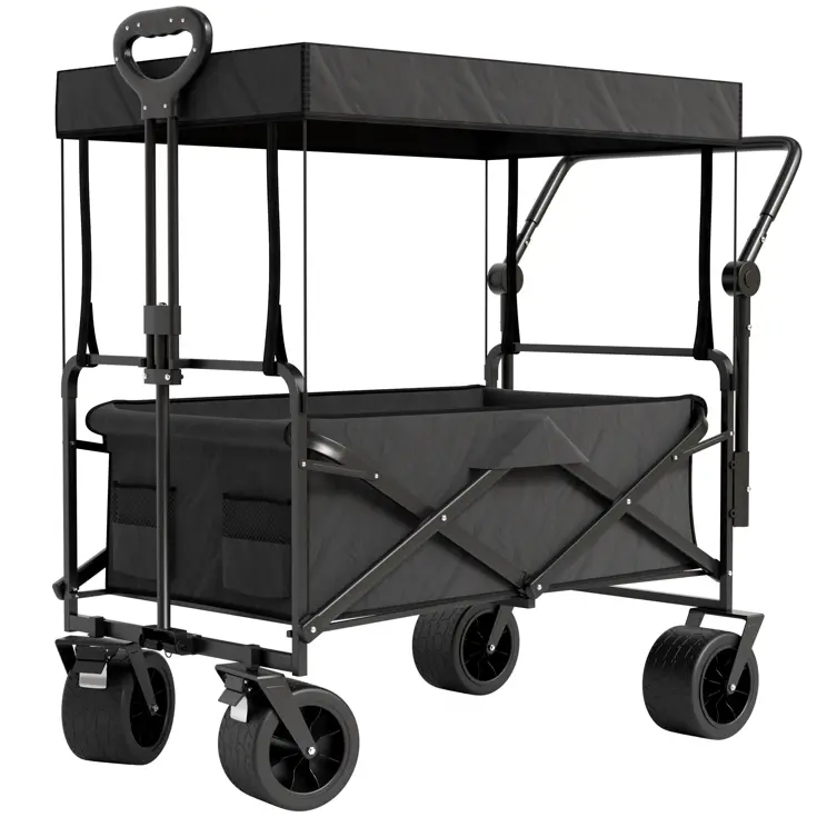 Bolderkar Opvouwbaar XL met Dak