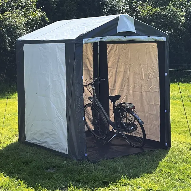 Campout Schuurtent - Voor 3 à 4 fietsen