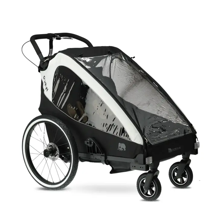 Luxe Fietskar V2 - 3-in-1 - Hardloopkinderwagen