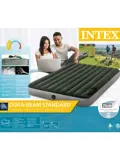 Luchtbed - Intex Downy - 2P - 152x203 + Pomp
