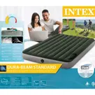 Luchtbed - Intex Downy - 2P - 152x203 + Pomp