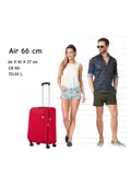 Air Zachte middenmaat koffer 66cm