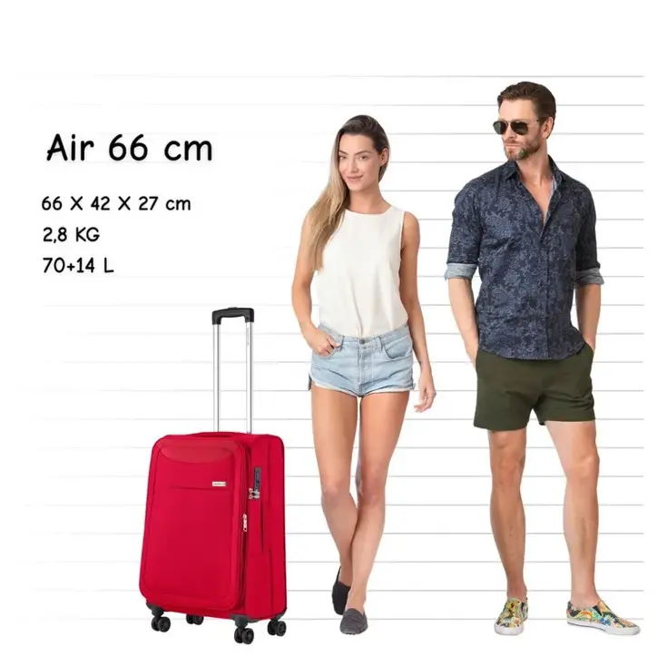Air Zachte middenmaat koffer 66cm