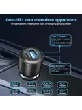 60W Autolader USB-C & USB-A Power Delivery