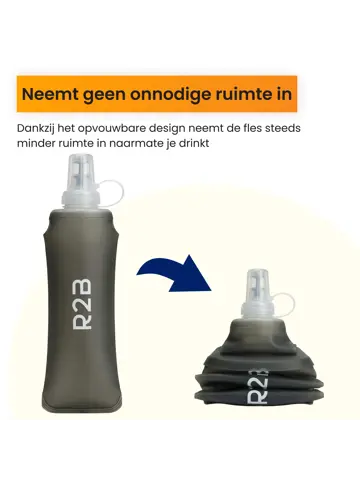 Soft Flask 500 ML - Drinkfles Hardlopen - Bidon