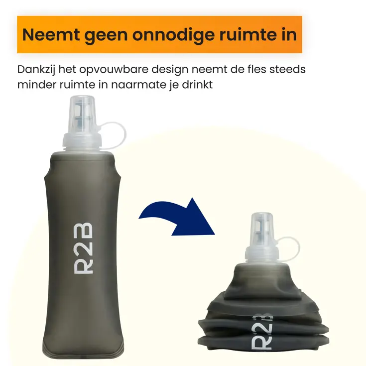 Soft Flask 500 ML - Drinkfles Hardlopen - Bidon