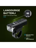 Oplaadbare LED Fietsverlichting set