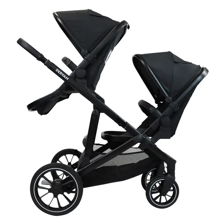 Evy V2 Kinderwagen – Met extra zitje – Deryan