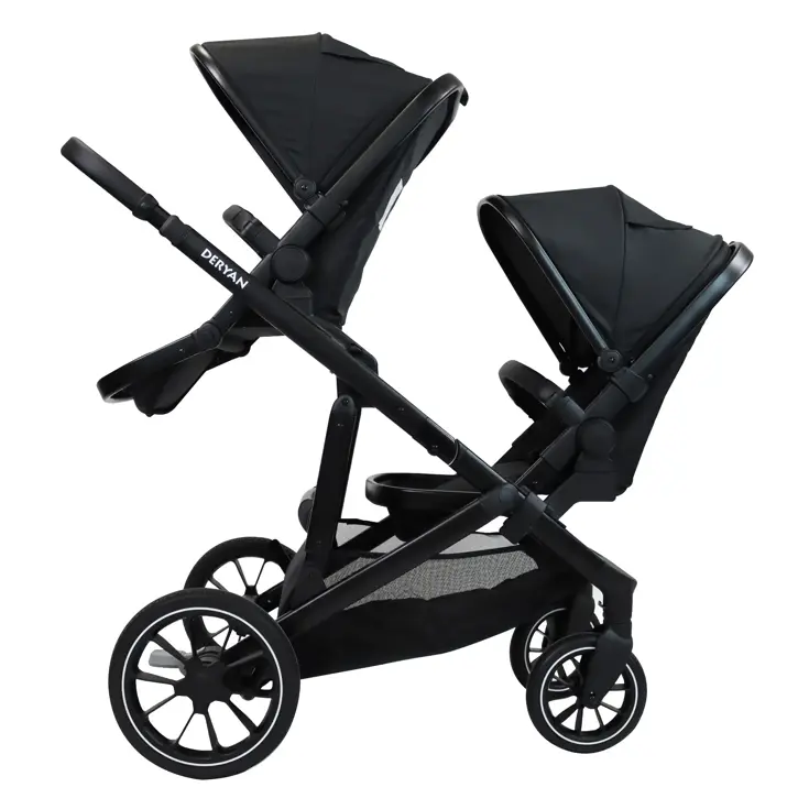 Evy V2 Duo Kinderwagen – Inclusief extra zitje