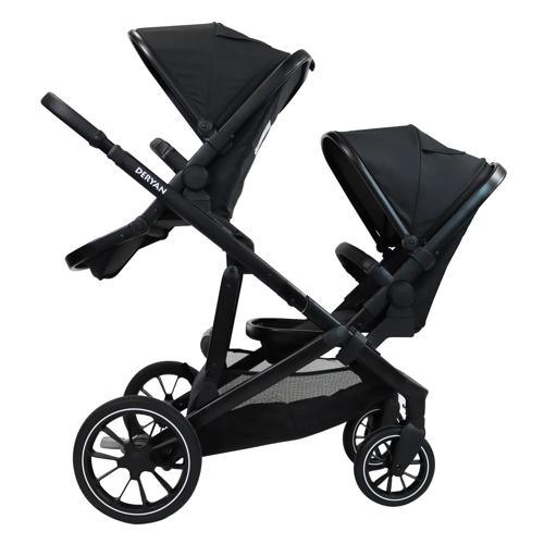 Evy V2 Kinderwagen – Met extra zitje – Deryan
