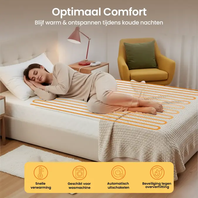 Goliving Elektrische Onderdeken 1Pers.