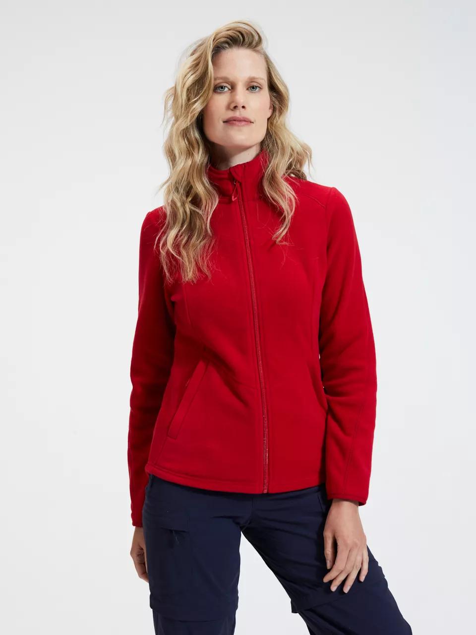 ANWB  Mage  Fleecevest dames  Donker Rood   4XL