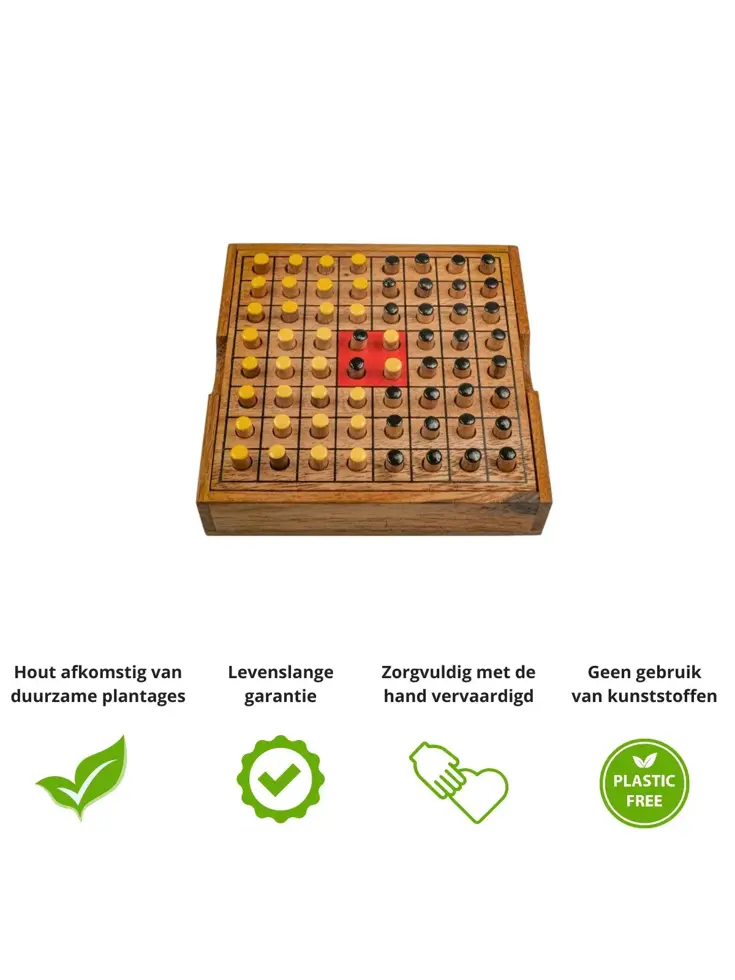 Othello – Houten Strategisch Denkspel