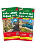 Wegenkaart Mallorca Noord en Zuid set