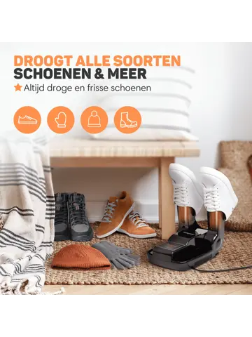 Schoenendroger met Ozone - PRO - Droogfunctie