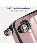 Kofferset – 3 Delig – 38L – Roségoud