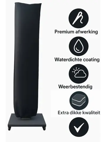 Zweefparasol hoes 265x50x58 cm - Goldenlabel