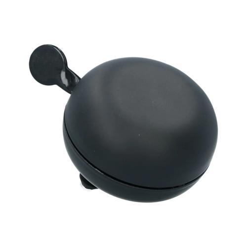 Fietsbel 8cm Matzwart met Luid Ding Dong Geluid