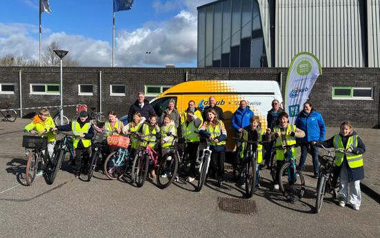 Provincie Zeeland en ANWB helpen leerlingen veilig fietsen