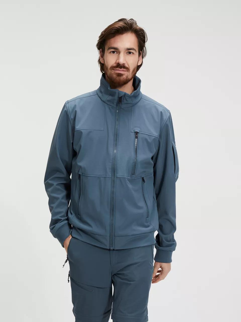 ANWB  Borris  Softshell jas heren  Human Nature  Donker Blauw   S main product image