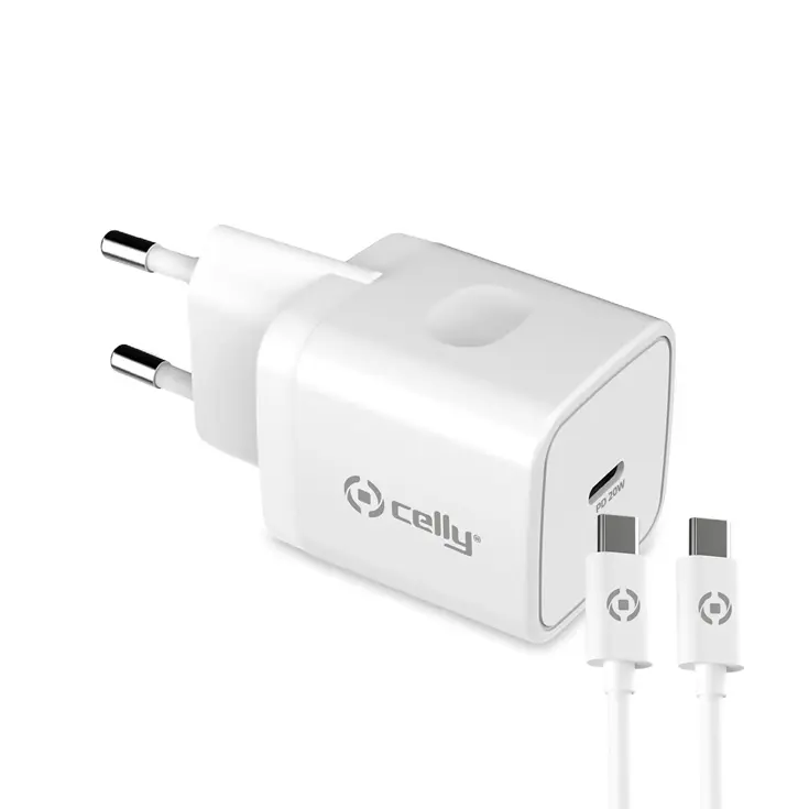 Ultracompacte Thuislader USB-C naar Lightning 20W