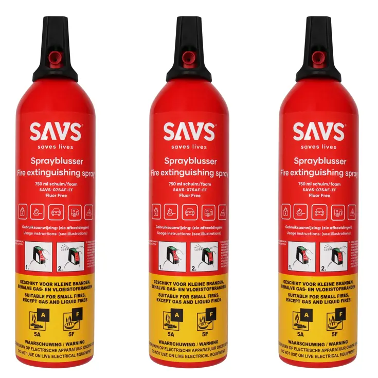 Sprayblusser Vetblusser schuim 750 ml 3-pack