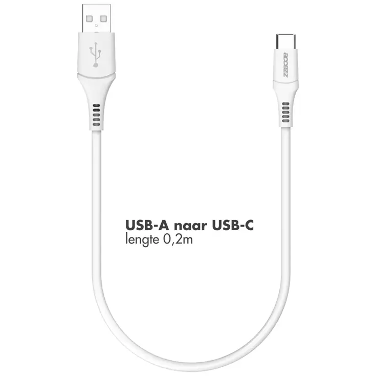 USB-C naar USB kabel 0,2 meter
