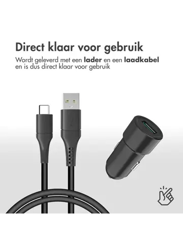 Telefoonhouder & Oplader Auto