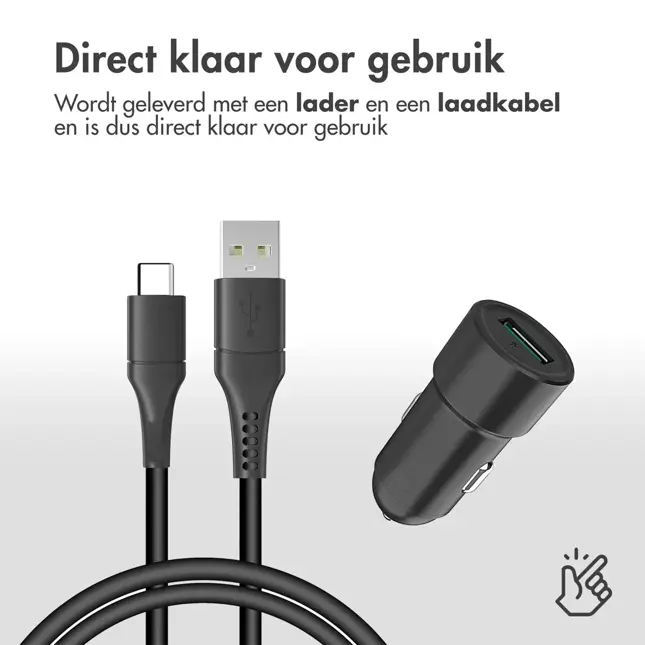 Telefoonhouder & Oplader Auto