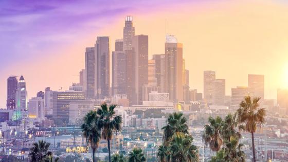 verenigde-staten_los-angeles_skyline_zonsondergang_b