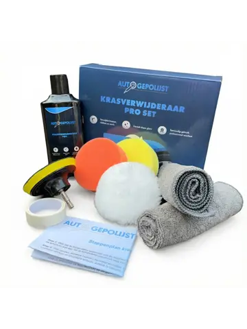 Krasverwijderaar Pro Set - Polijstset - 10 Delig