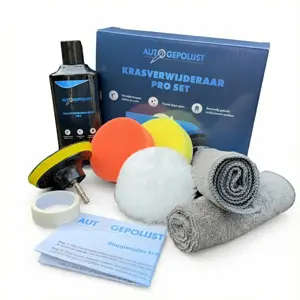 Krasverwijderaar Pro Set - Polijstset - 10 Delig