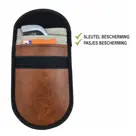 RFID Autosleutel hoesje - Anti-Skim bruin