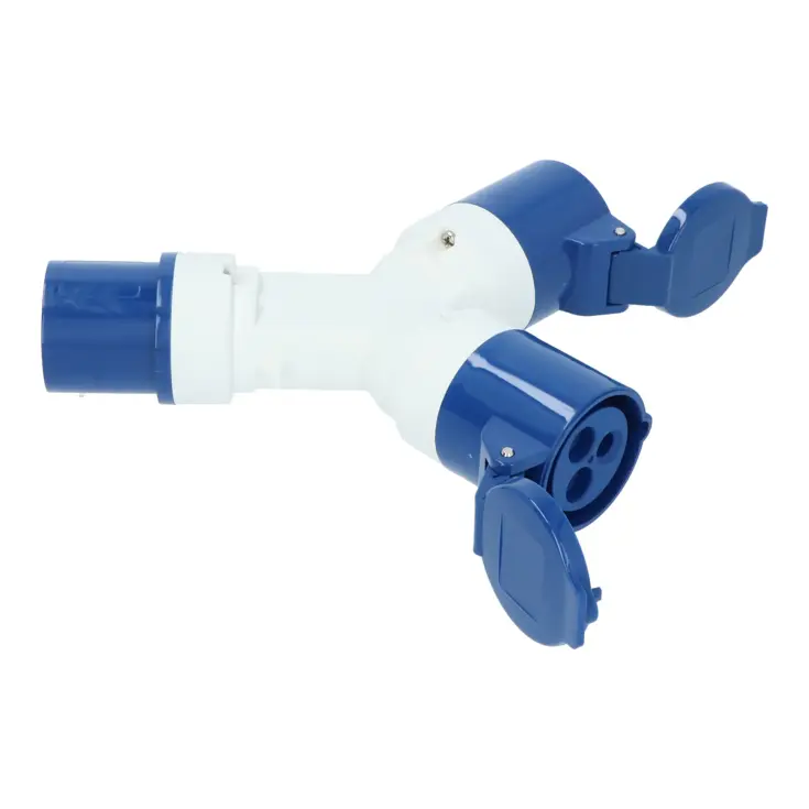 CEE 2-weg Splitter 16A