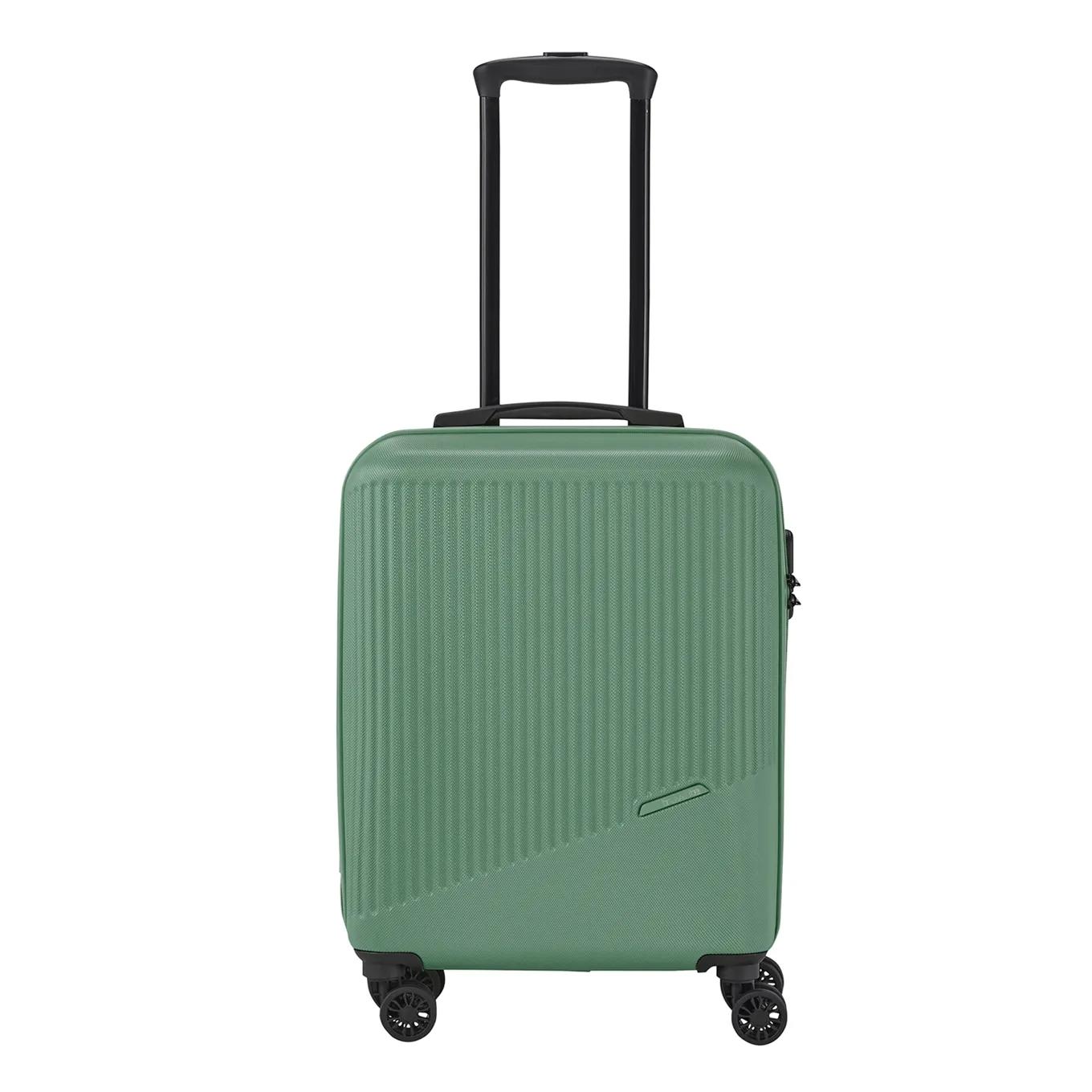 Travelite  Bali 4 Wiel Trolley S green Groen  Groen main product image