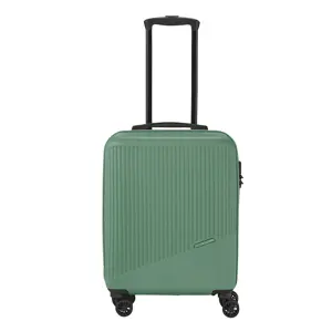 Travelite Bali 4 Wiel Trolley S green Groen