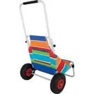 Opvouwbare Lichtgewicht Beach Trailer Stripes
