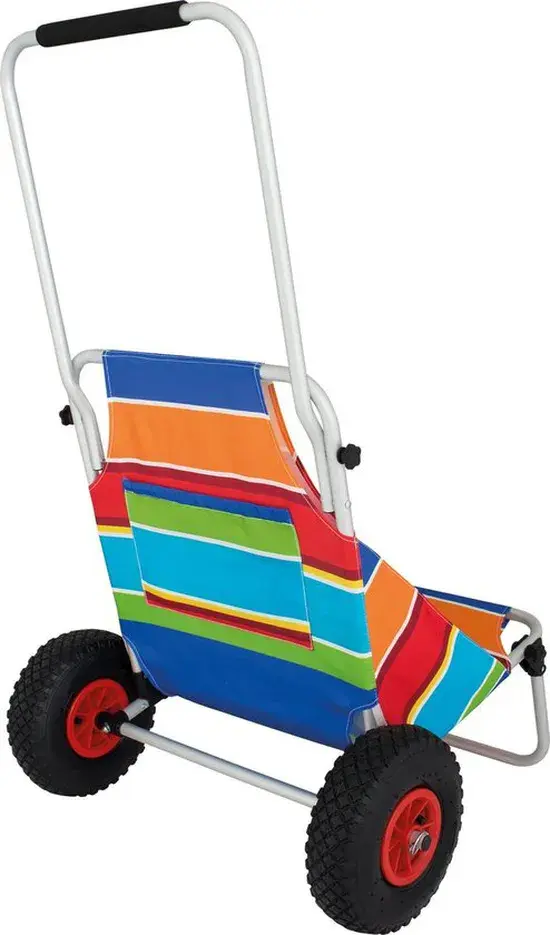 Opvouwbare Lichtgewicht Beach Trailer Stripes