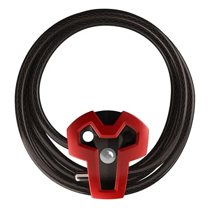 Safeman-T kabelslot - fietsslot - 185cm