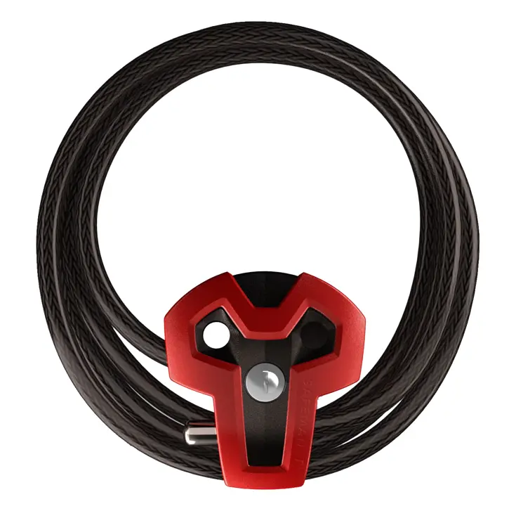 Safeman-T kabelslot - fietsslot - 185cm