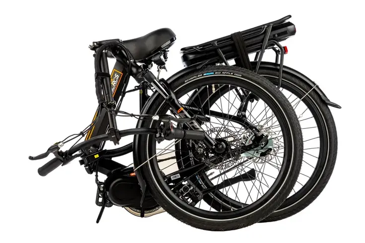 Lacros Scamper S600XL zwart opvouwbare e-bike