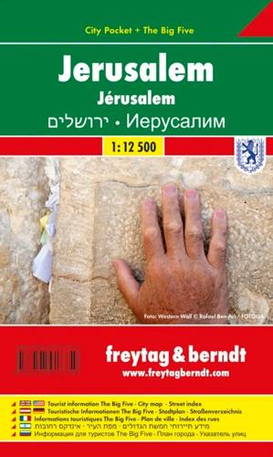 City Pocket Map Jeruzalem