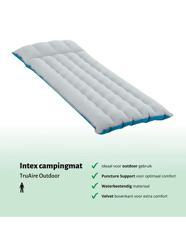 Campingmat - Intex - 1P - 67x184 cm